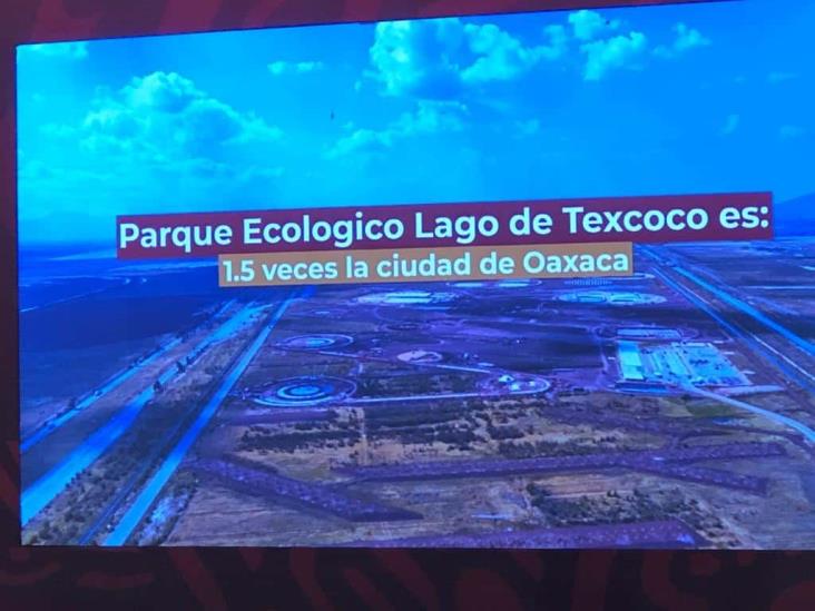 Obra del Parque Ecológico Lago de Texcoco va al 65%
