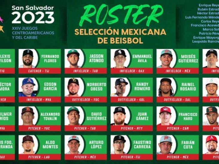 LMB: Anuncian roster de México para Juegos Centroamericanos