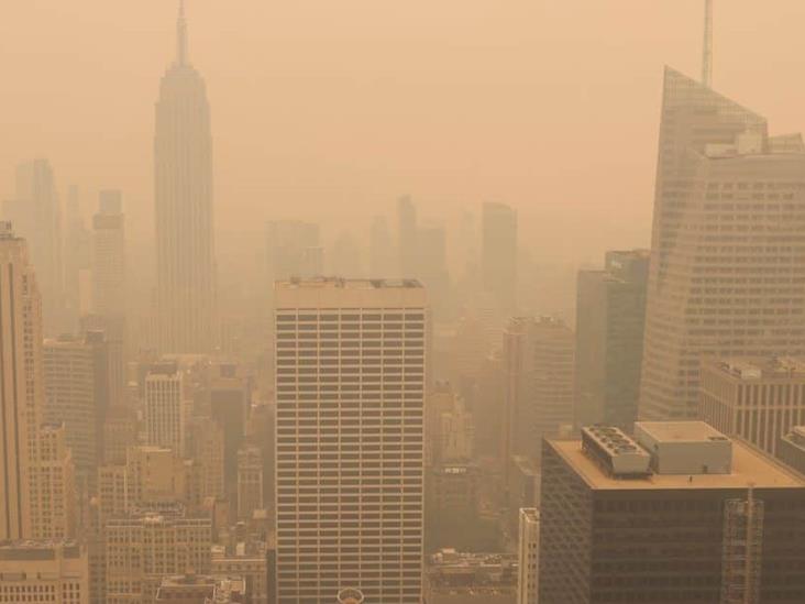 Humo de incendios en Canadá ya alcanzó Nueva York (+Video)