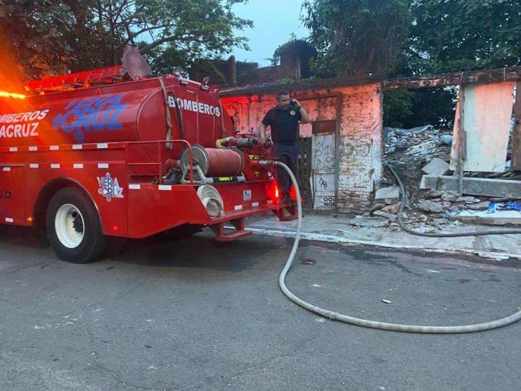 Tras riña, hombre intentó incendiar casa abandonada en Veracruz
