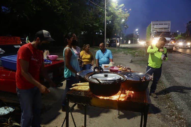 Sazón del Istmo: esquites con tuétano y camarón