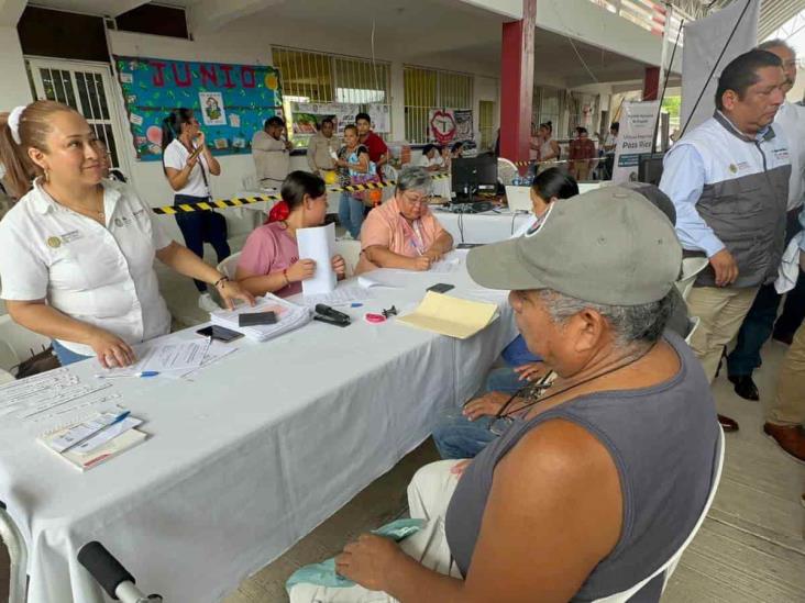 Por primera ocasión, jornada de salud llega a Coatzintla