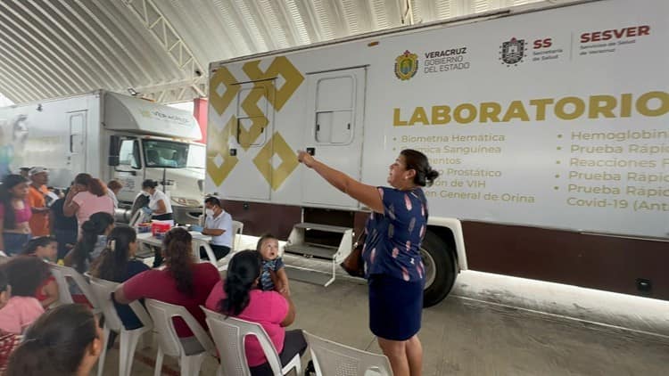 Por primera ocasión, jornada de salud llega a Coatzintla