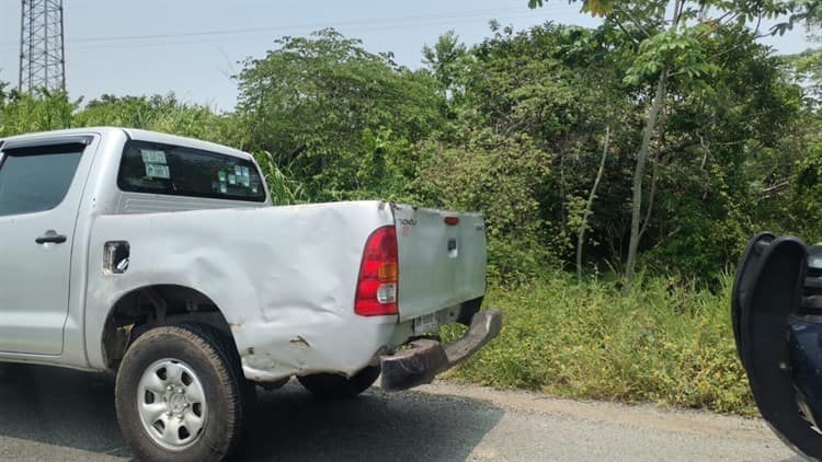 Recuperan vehículo robado con violencia en Ixhuatlán del Sureste