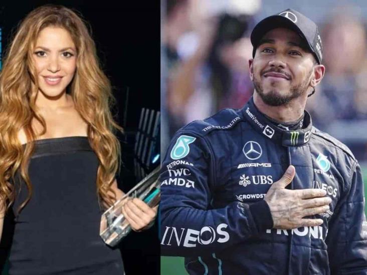 Confirman relación de Shakira y Lewis Hamilton