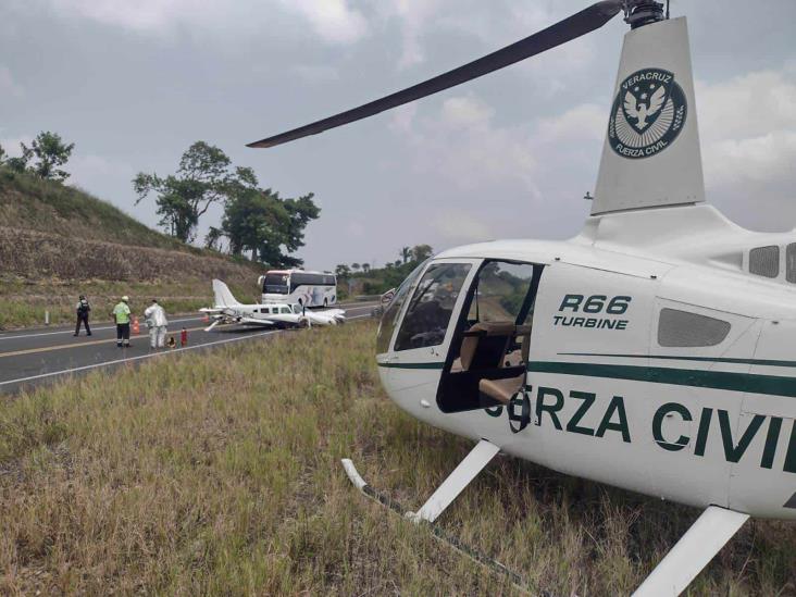 Ilesa, tripulación de avioneta que aterrizó de emergencia en norte de Veracruz: PC