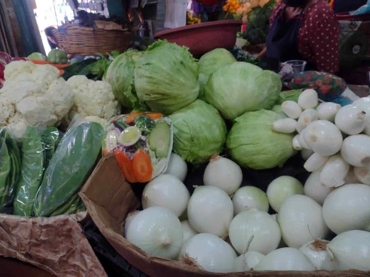 Precios de verduras aumentaron en Veracruz por granizadas y actividad del Popocatépetl