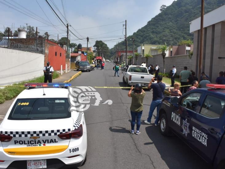 Se accidentan motociclistas en calles de Orizaba; hay un muerto (+Video)