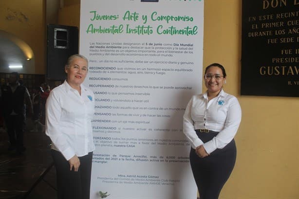 Alumnos presentaron exposición ‘Jóvenes: Arte y Compromiso Ambiental’