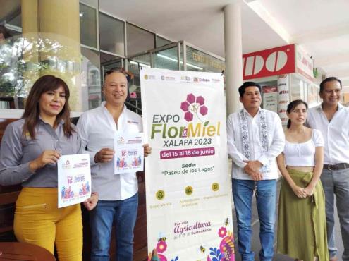 Xalapa se convierte en paraíso floral y apícola con Expo Flor y Miel 2023