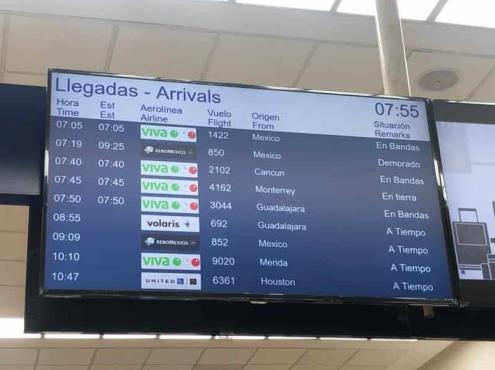 Reportan demora de hasta 2 horas en vuelos de Aeroméxico en Veracruz