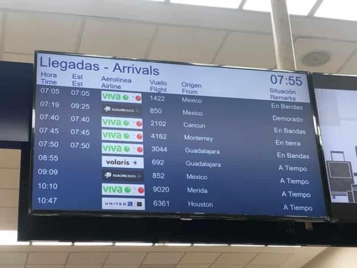 Reportan demora de hasta 2 horas en vuelos de Aeroméxico en Veracruz