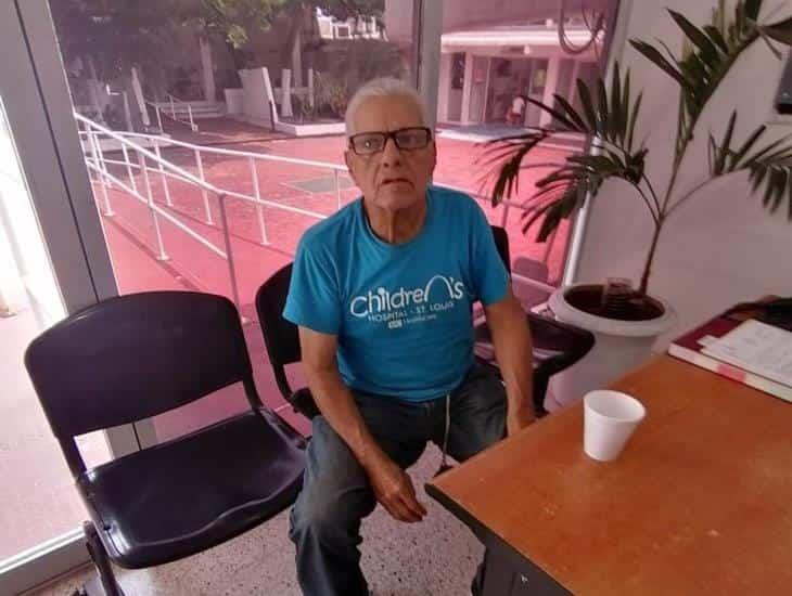 Localizan a don Eduardo San Pedro Cadena, reportado como desaparecido en Coatzacoalcos (+Vídeo)
