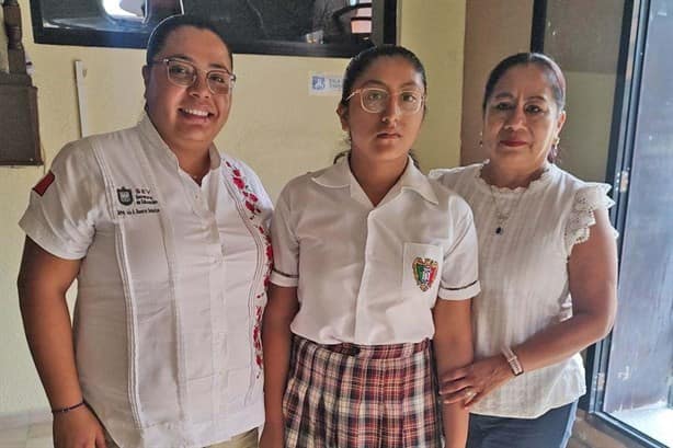 Alumna de Misantla avanza a la etapa estatal de la Olimpiada del Conocimiento