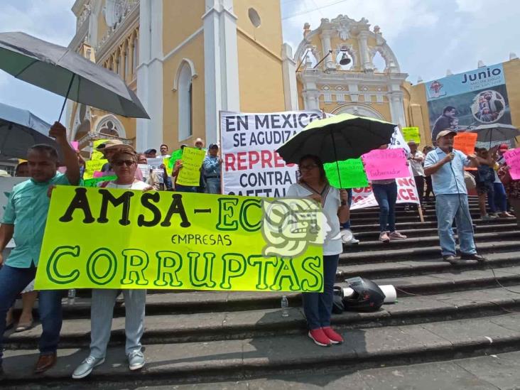 Gobierno de Veracruz desacata orden de AMLO; no ha atendido a cafeticultores (+Video)