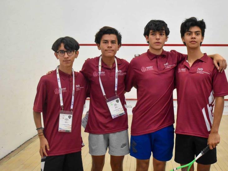 Va Veracruz poer el bronce en el squash