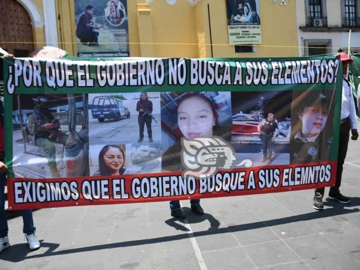 Reclaman a Gobierno de Veracruz por no buscar ni a los suyos; desparece Miriam, de Fuerza Civil