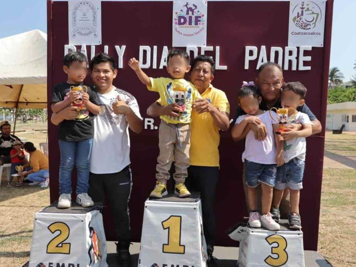 DIF de Coatzacoalcos celebra el Día del Padre con evento deportivo
