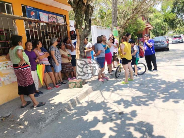 Colonias de Nanchital continúan afectadas por apagones