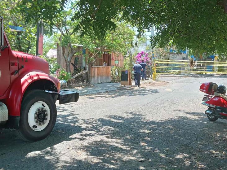 Pánico por cable de alta tensión tirado frente a escuela de Veracruz