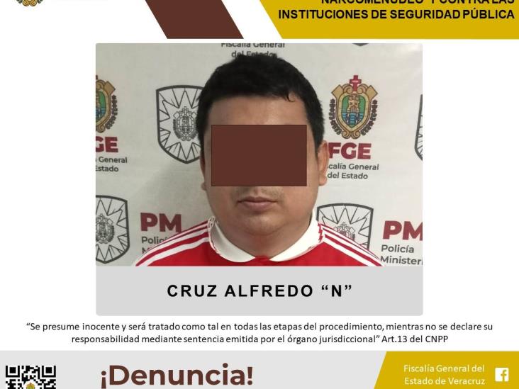 Prisión preventiva para presunto narcomenudista en Coatzacoalcos