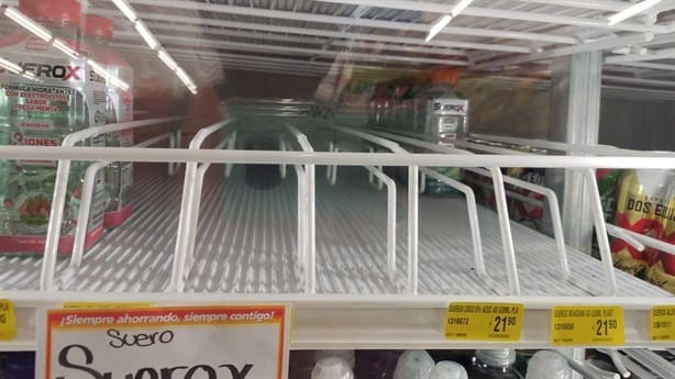 Hielo, ventiladores y agua embotellada, lo más buscado en Orizaba