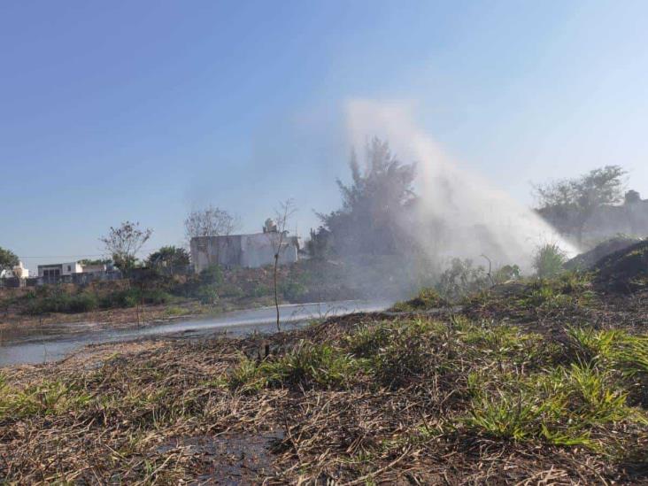 ¡Como si sobrara! Enorme fuga de agua en fraccionamiento de Veracruz (+Video)