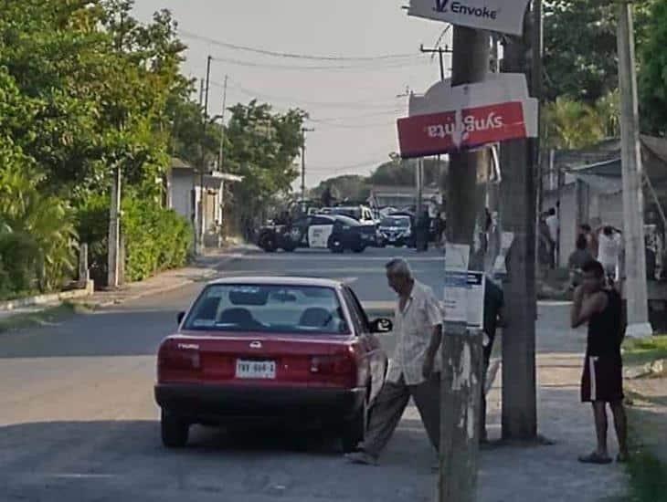 Reportan balacera en comunidad de Paso de Ovejas; 2 detenidos