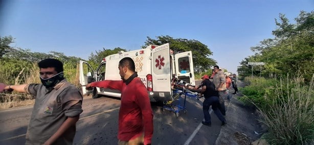 Múltiples accidentes se han registrado en la carretera estatal Veracruz-Soledad de Doblado