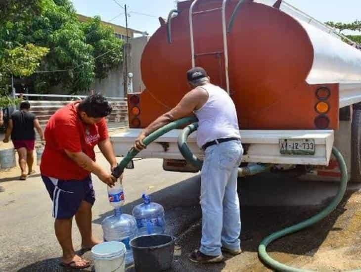 Continúa desabasto de agua en Coatza; hasta 5 colonias en crisis