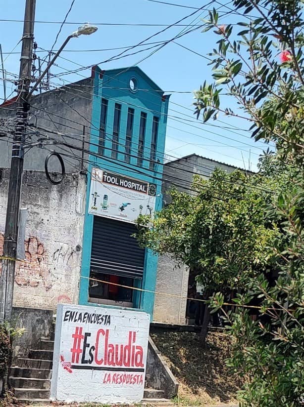 Hallan a hombre sin vida en taller de Xalapa