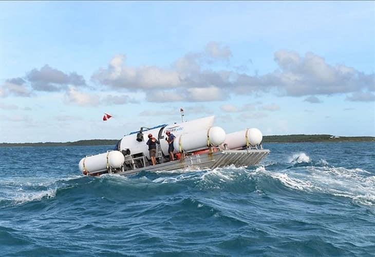 Los equipos de rescate del submarino del ‘Titanic’ detectan “ruidos” bajo el agua en la zona de búsqueda