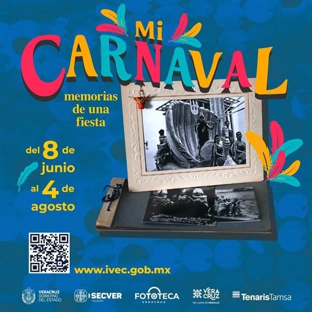 En IVEC, muestra fotográfica del Carnaval de Veracruz