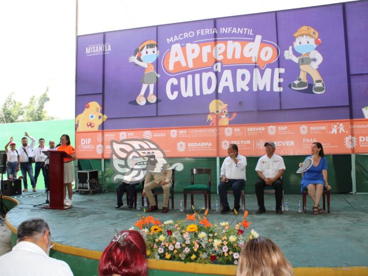 Arranca en Misantla la Macro Feria Infantil ‘Aprendo a Cuidarme’