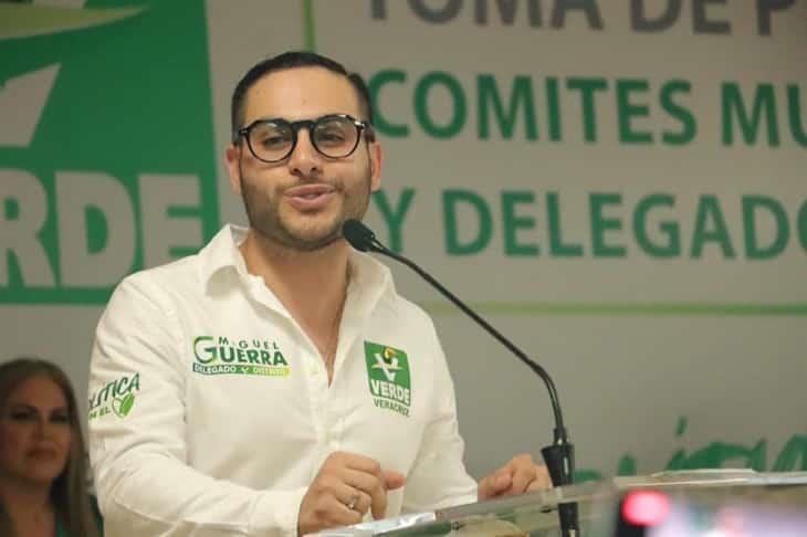 Nombran a doctor Miguel Guerra como delegado distrital del Partido Verde en Poza Rica