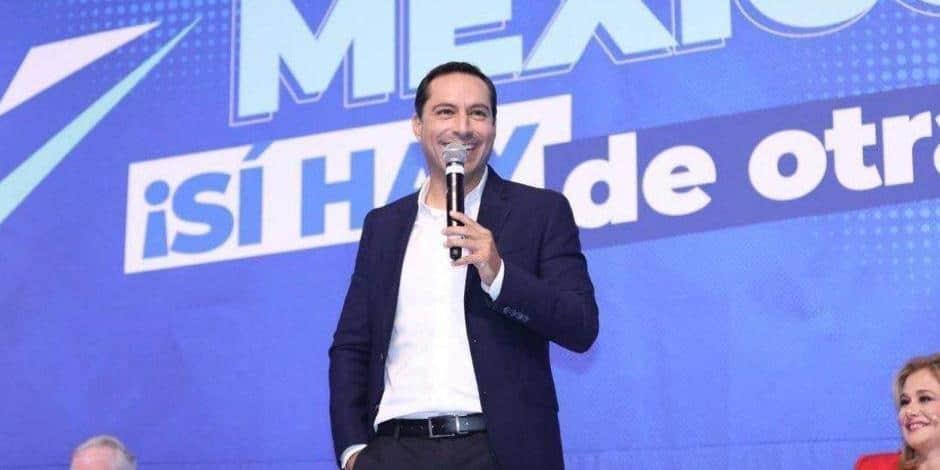 Gobernador de Yucatán ya no buscará la Presidencia con “Va por México”