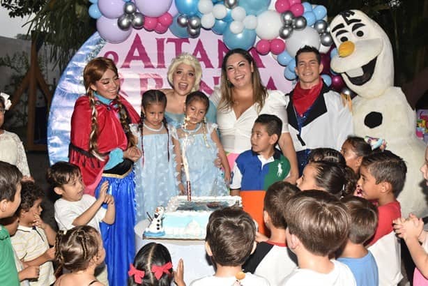 Aitana y Renata López Ruiz son festejas por sus 4 años de vida