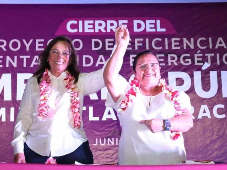 Rocío Nahle y Carmen Medel cierran proyecto de Sustentabilidad Energética en Minatitlán