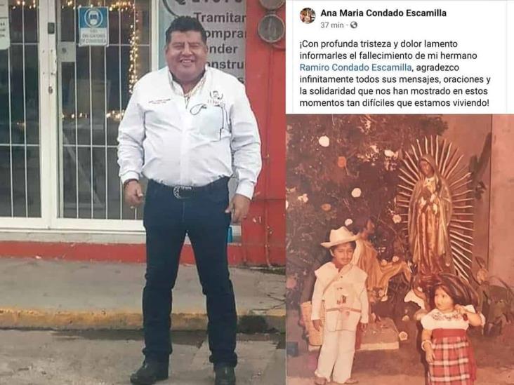 Confirma exdiputada que restos calcinados pertenecen a Ramiro Condado