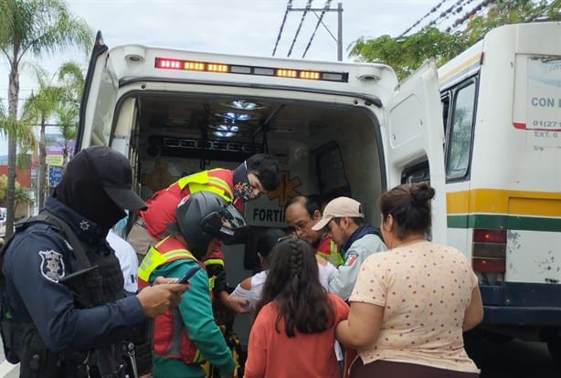 Se impactan autobuses en bulevar Córdoba-Fortín; hay 12 lesionados