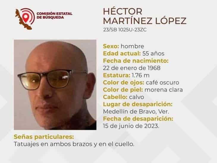 Héctor Martínez desapareció en Medellín; su familia lo busca