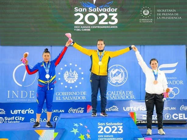 La veracruzana Lizbeth Nolasco consigue bronce en JCC en San Salvador