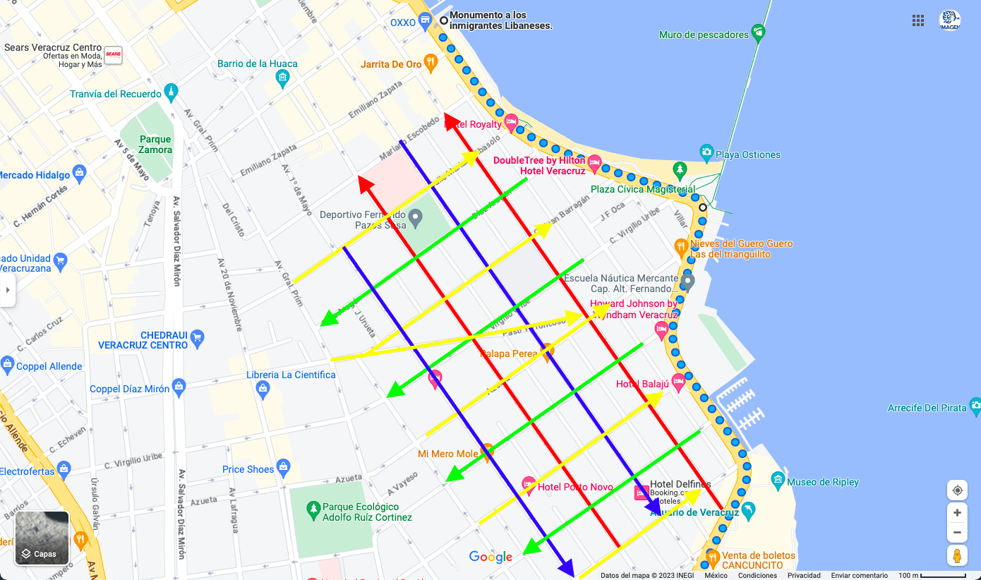 Calles cerradas y vías alternas durante Carnaval de Veracruz 2023