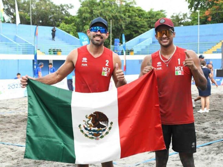 Se corona México en voleibol playero en los JCC 2023