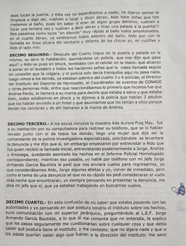 Revelan que atletas veracruzanas fueron secuestradas en Sonora