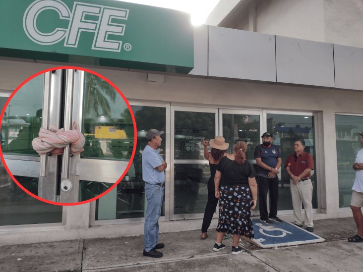 Toman instalaciones de CFE ante la falta de luz en Veracruz | VIDEO