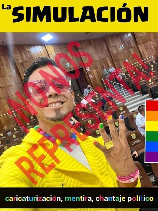 Comunidad LGBT de Orizaba arremete contra diputade
