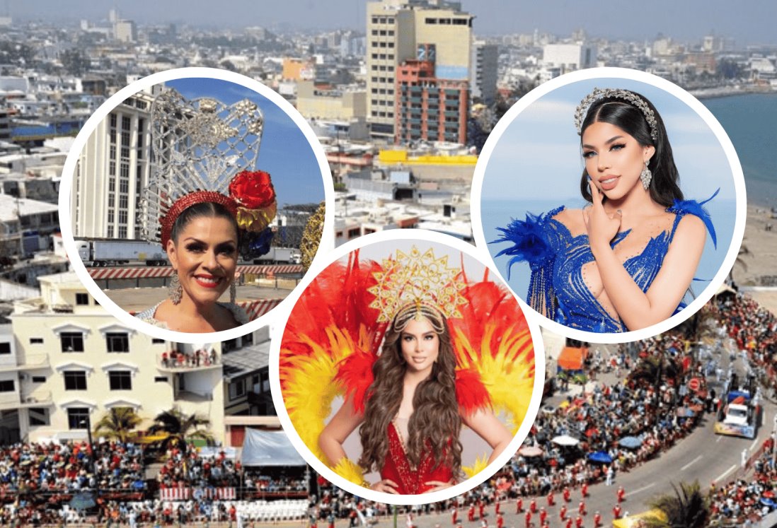 Así recordamos a las últimas reinas del Carnaval de Veracruz