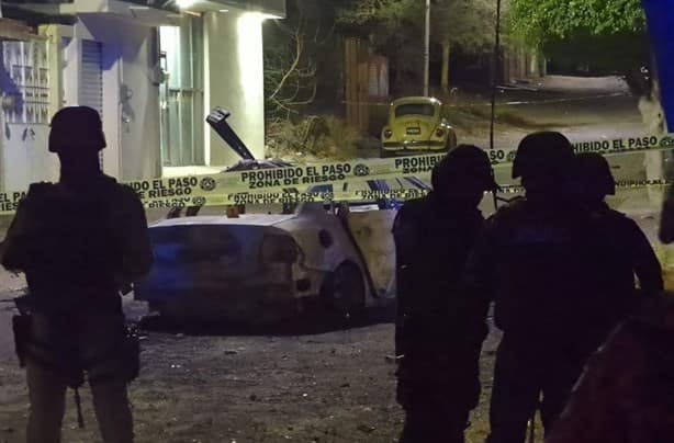 Auto bomba en Celaya deja 10 elementos de Guardia Nacional heridos