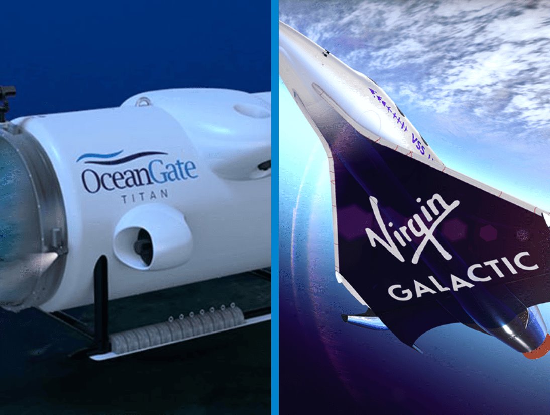Del océano al espacio: millonarios insisten en excéntricos viajes